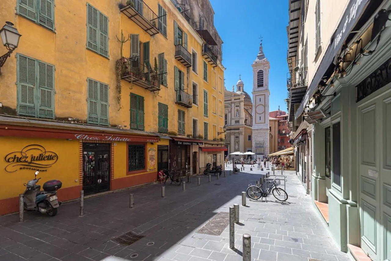 8 Condamine - Stylish In Old Town - 2 Pieces - 300M De La Mer Nizza 0*,  Franciaország
