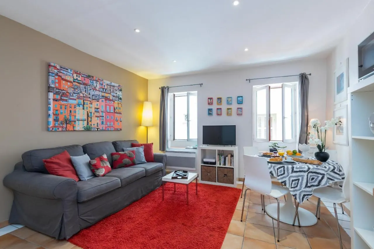 Appartement 8 Condamine - Stylish In Old Town - 2 Pieces - 300M De La Mer Nice Frankrijk