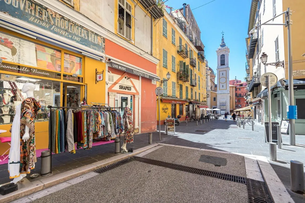 8 Condamine - Stylish In Old Town - 2 Pieces - 300M De La Mer Nice Appartement