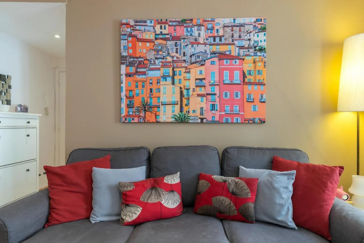 Apartman 8 Condamine - Stylish In Old Town - 2 Pieces - 300M De La Mer Nizza